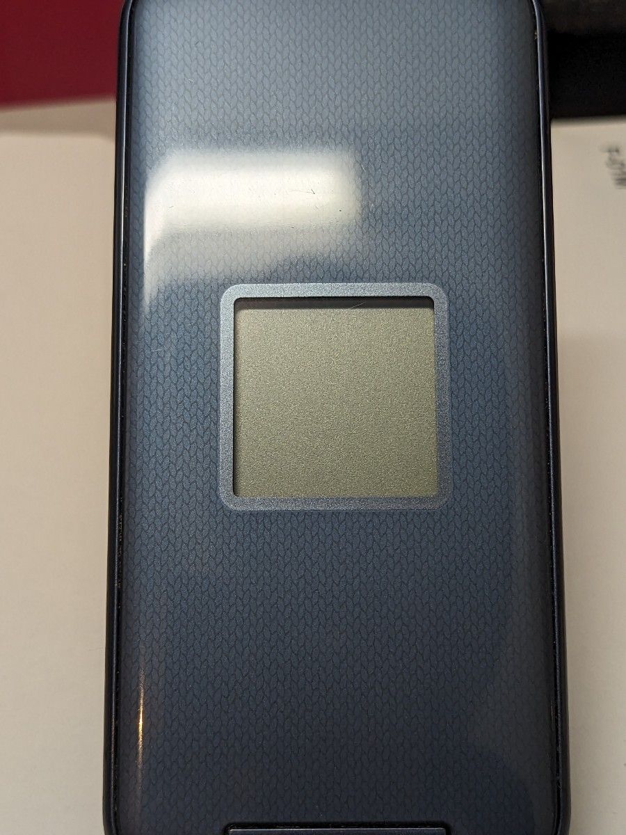 富士通製 docomo ドコモ らくらくホン F-01M ネイビー 充電器 卓上