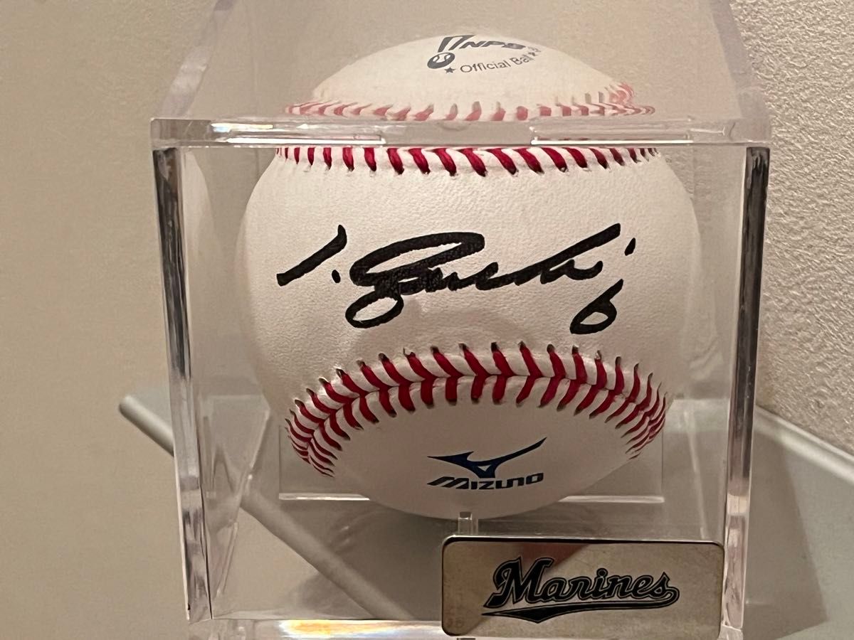 井口資仁（千葉ロッテマリーンズ） 直筆サインボール NPB 試合球