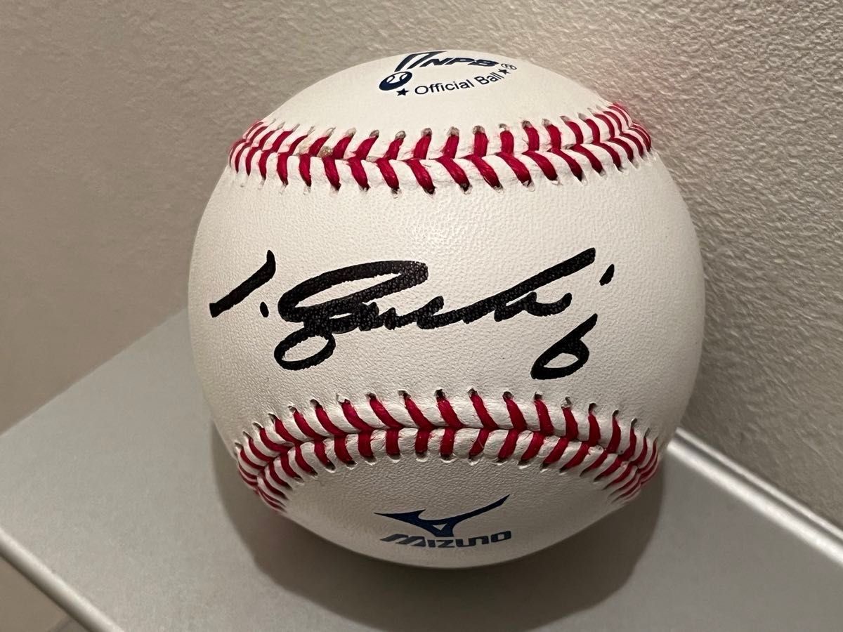 井口資仁（千葉ロッテマリーンズ） 直筆サインボール NPB 試合球