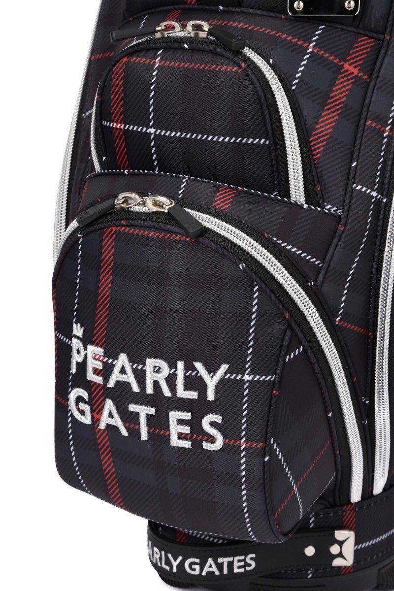 原英莉花プロモデル/パーリーゲイツキャディバッグ＜CHECKシリーズ