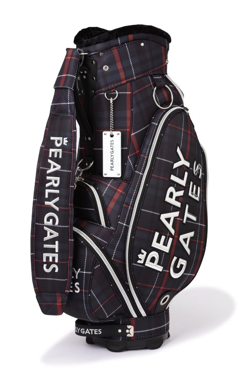 原英莉花プロモデル/パーリーゲイツキャディバッグ＜CHECKシリーズ