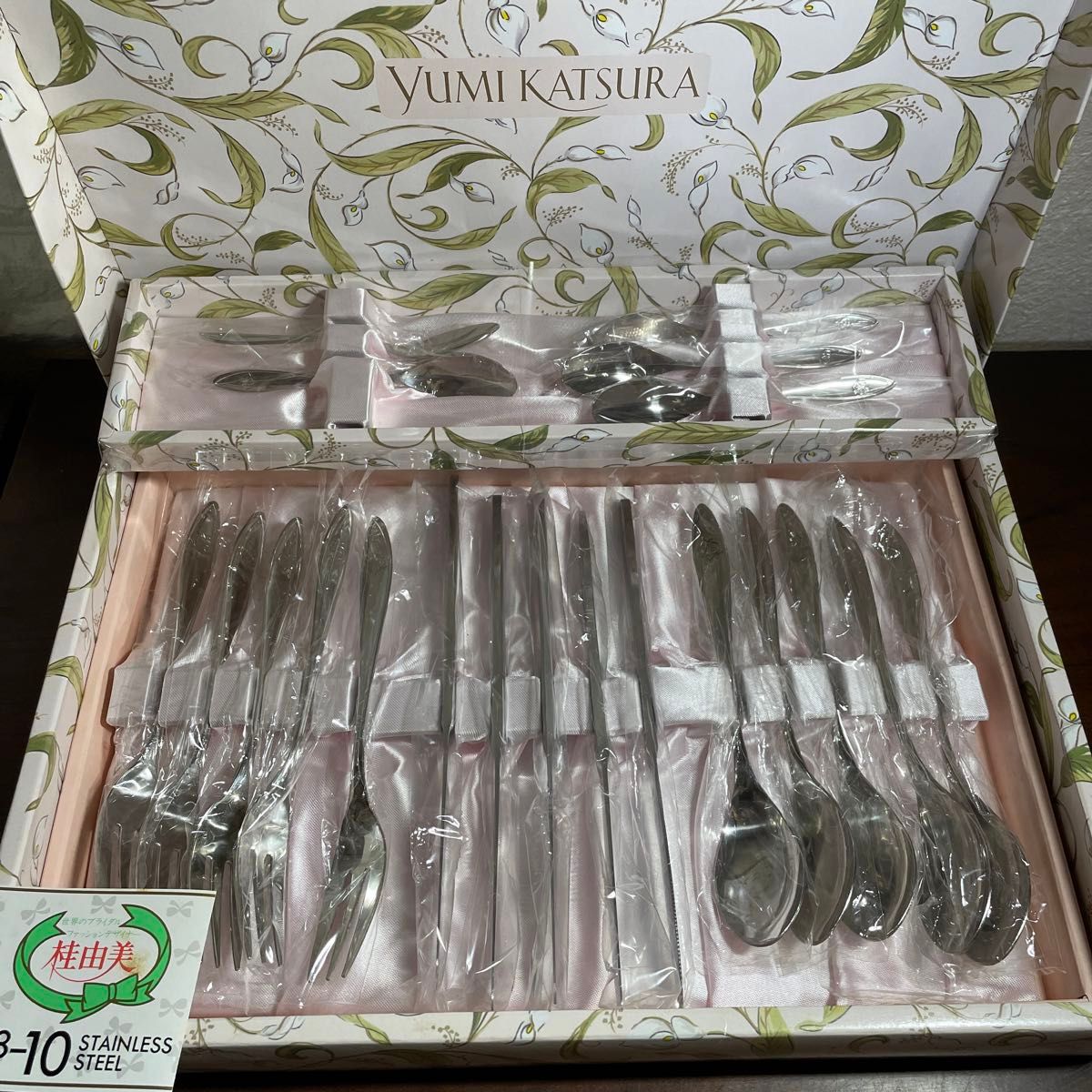桂由美 YUMI KATSURA カトラリーセット 18-10ステンレス スプーン