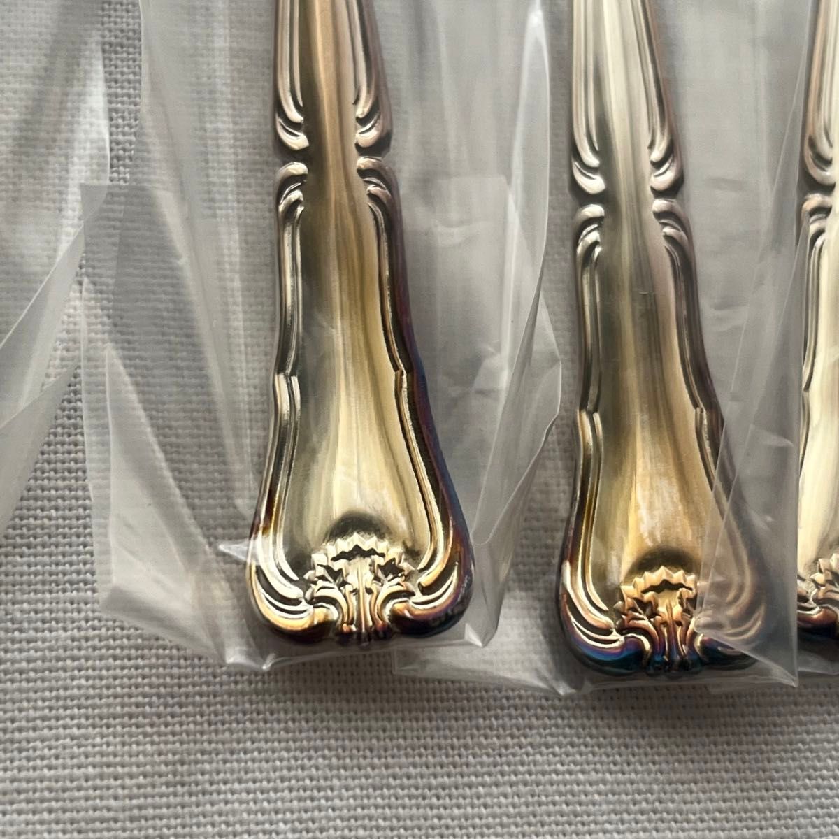 未使用品 銀座和光 ティースプーン 銀仕上げ 洋白銀 6本 コーヒー