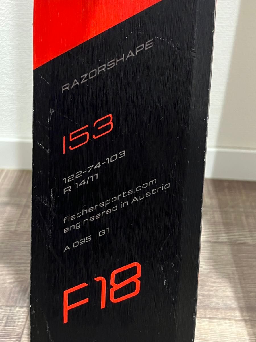 美品】フィッシャー プログレッサーF18 153 FISCHER PROGRESSOR F18