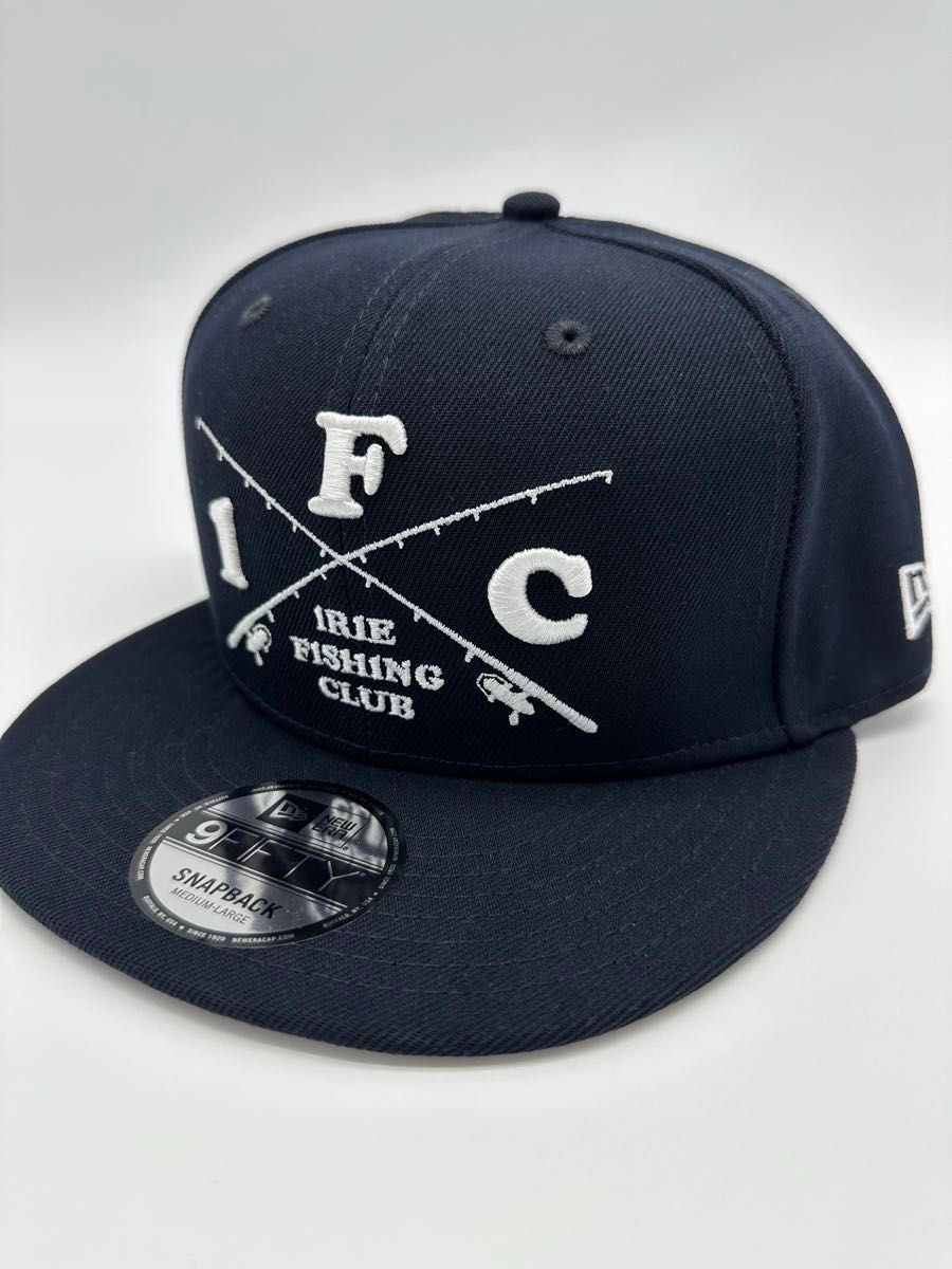 IRIE FISHING CLUB ステッカー付 ニューエラ コラボ キャップ 釣り