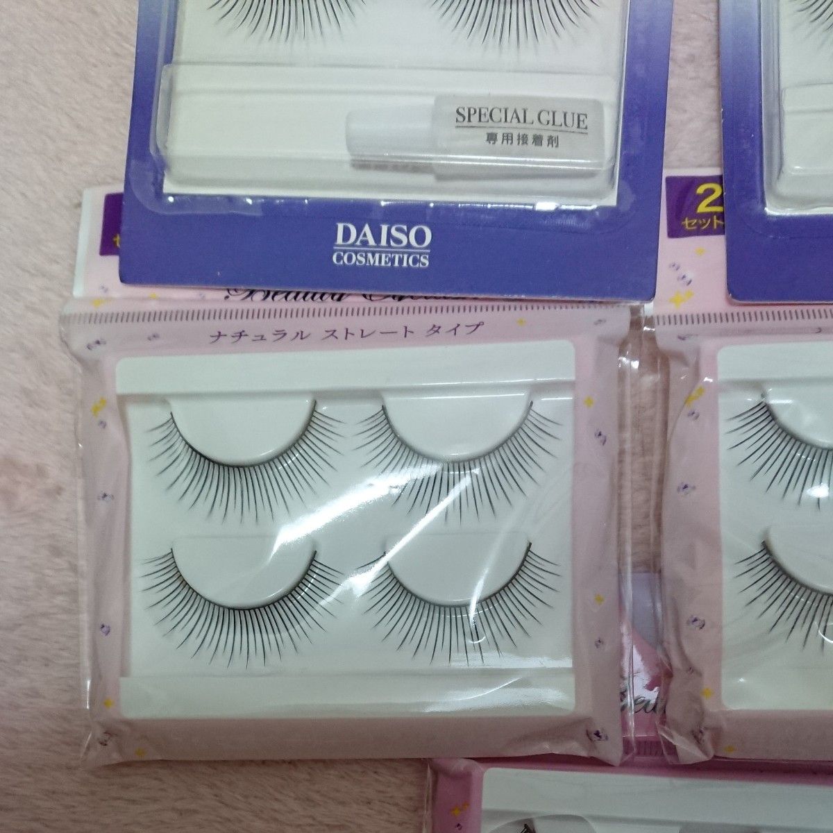 廃盤 つけまつげ ダイソー 04番 キャンドゥ クールストレート