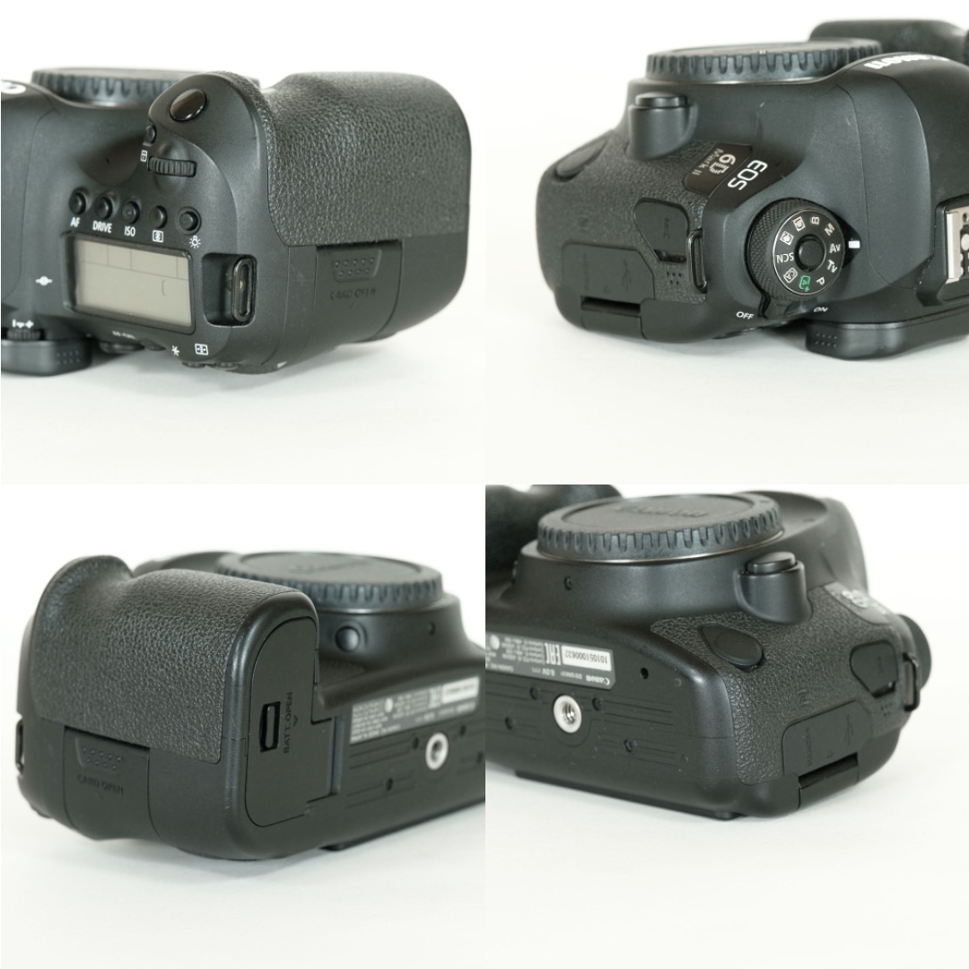 シャッター数34 242回｜純正バッテリー2個付] Canon EOS 6D Mark II