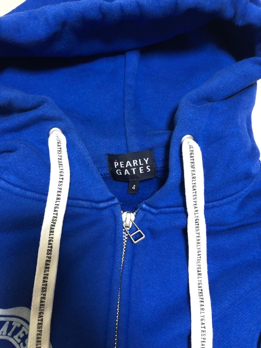 パーリーゲイツ パーカー ジップパーカー PEARLY GATES 裏起毛 サイズ