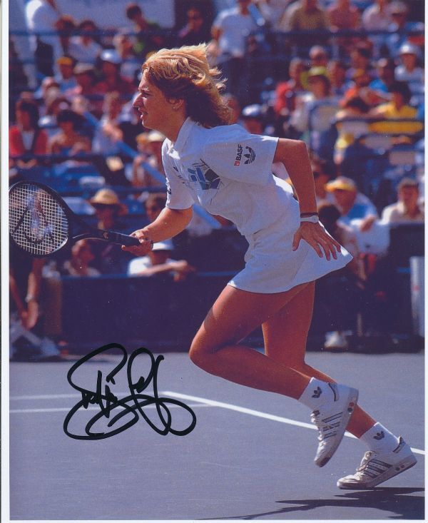 Yahoo!オークション - Steffi Graf シュテフィ・グラフ 直筆サイン写真