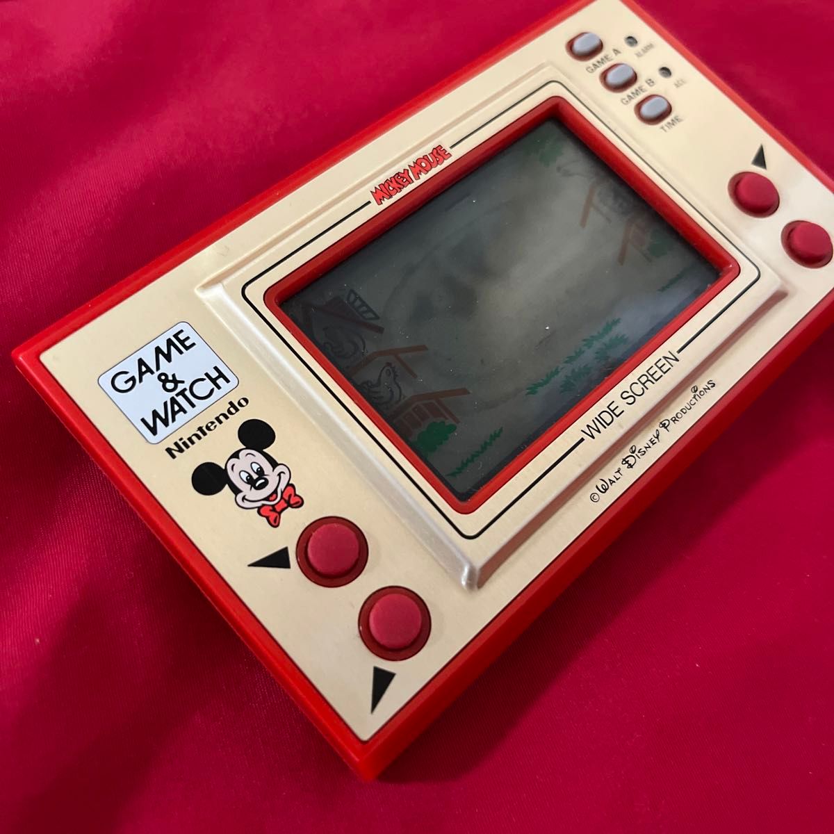 激レア 訳あり ミッキーマウス ゲームウォッチ 任天堂 GAME & WATCH
