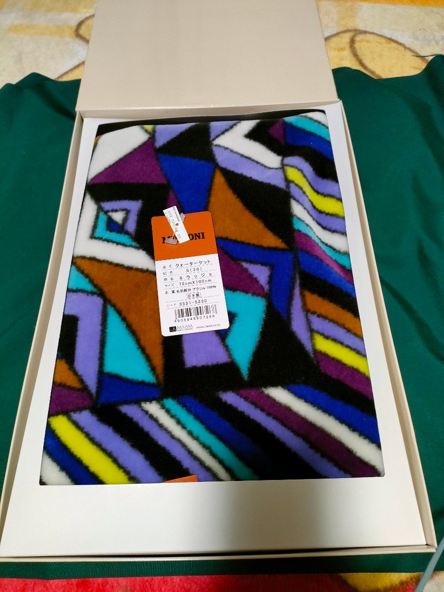MISSONI ミッソーニ クォーターケット 毛布 ひざ掛け｜Yahoo!フリマ