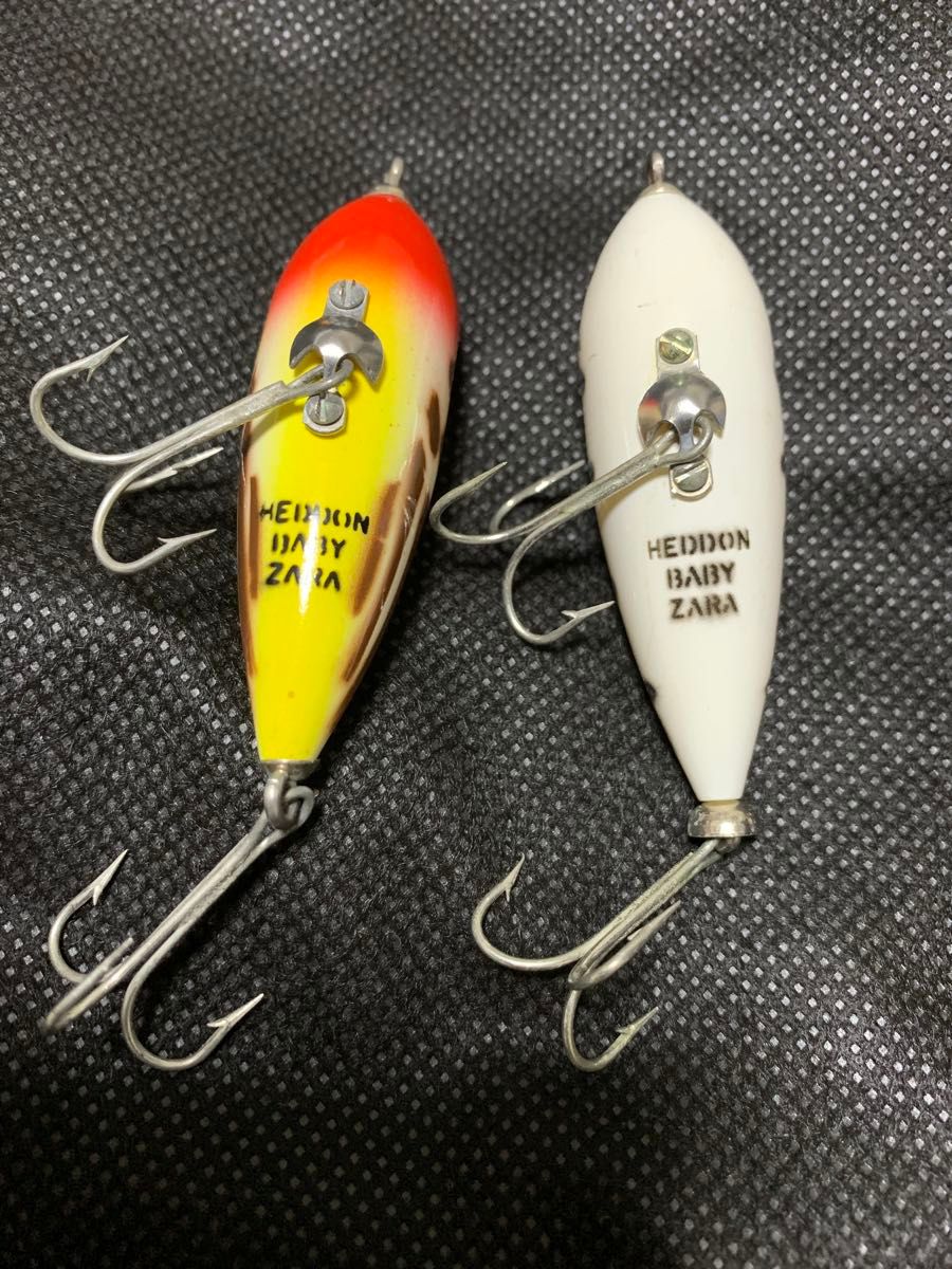ヘドン ベビーザラ 2個セット オールドルアー スミスカラー HEDDON
