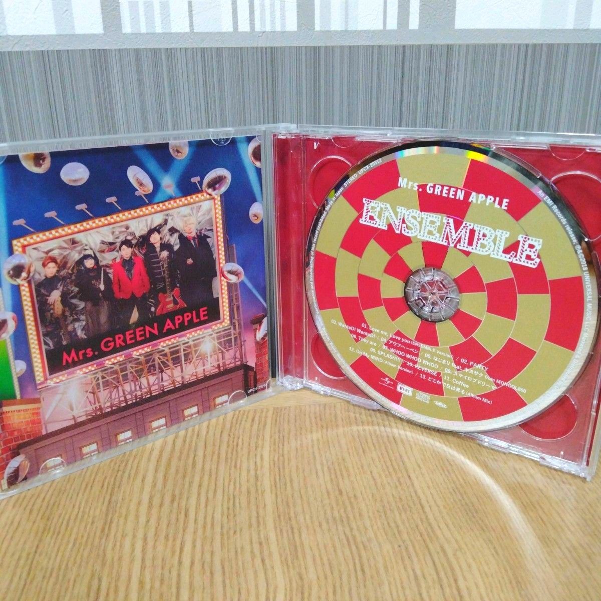 帯付き初回限定盤】『ENSEMBLE』 Mrs GREEN APPLEアルバム｜Yahoo