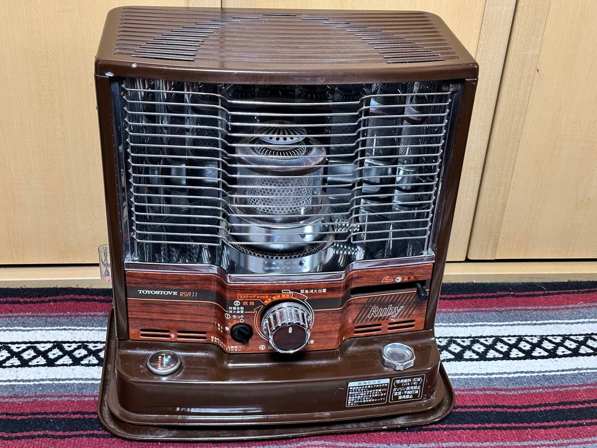 整備清掃済石油ストーブ トヨストーブ 昭和レトロ RSA11 84年製