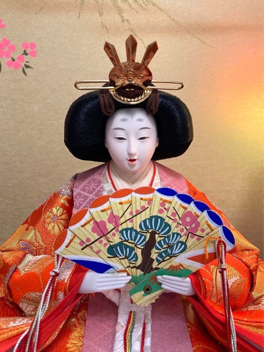 限定セール お値下げ中 特選 おひな人形 ガラスケース入り オルゴール