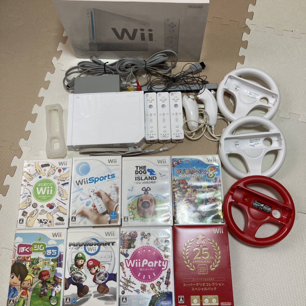Nintendo Wii 本体 ソフト8本セット 箱あり RVL-S-WA任天堂Wii｜Yahoo