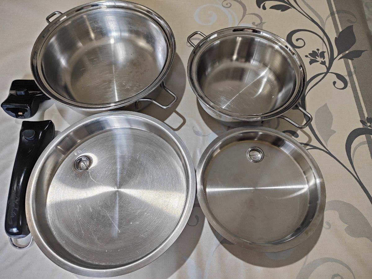 サラダマスター 2つ ステンレス鍋｜Yahoo!フリマ（旧PayPayフリマ）