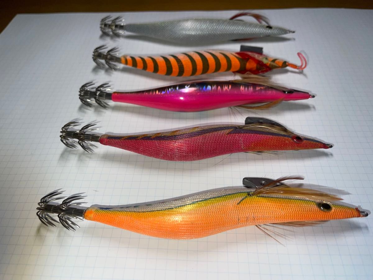 エギ 中古 4 5号×9 5号×1 計10本 アオリーQ エギ王Q エギ王Q速