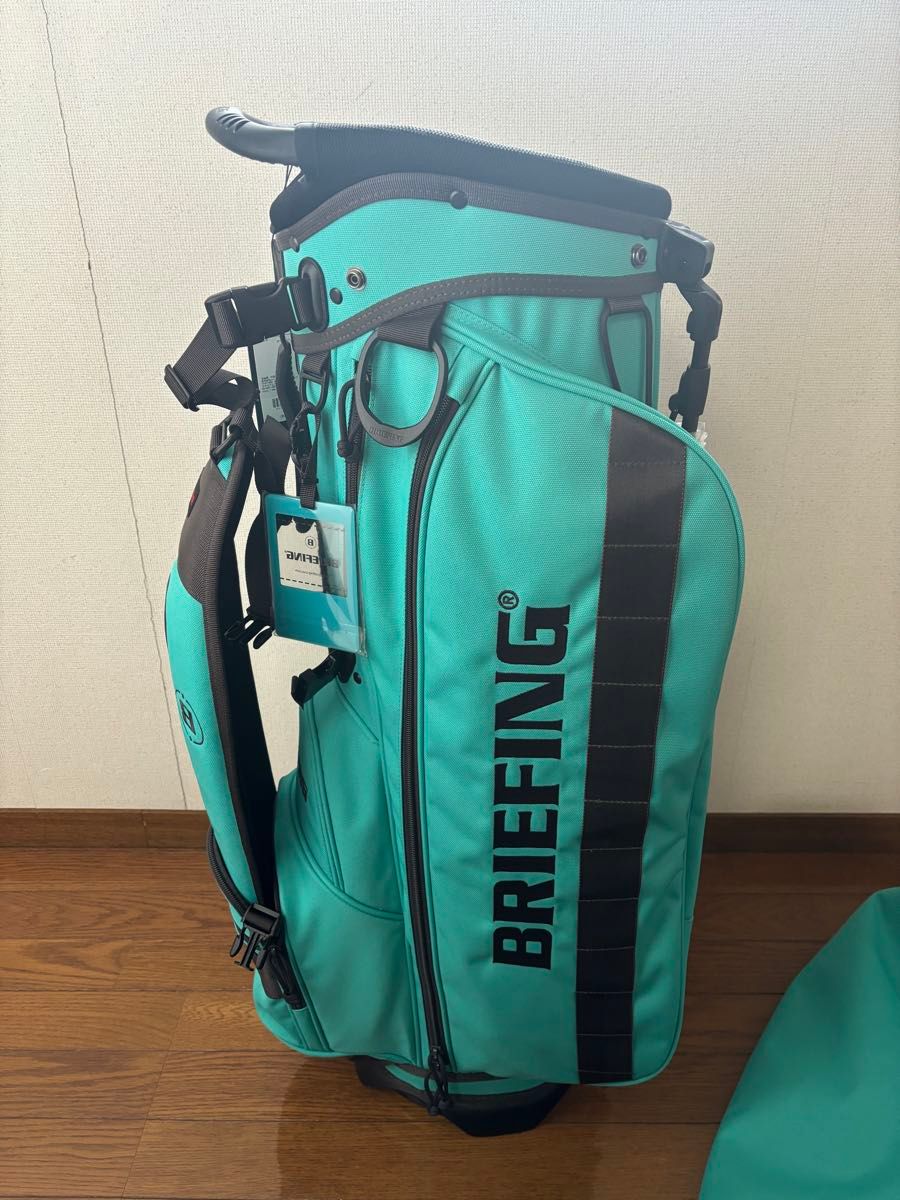新品 BRIEFING ブリーフィング キャディバッグ CR-4 #03 ミントブルー