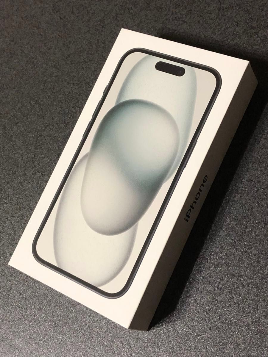 新品未開封 アップル Apple iPhone 15 256GB ブラック SIMフリー