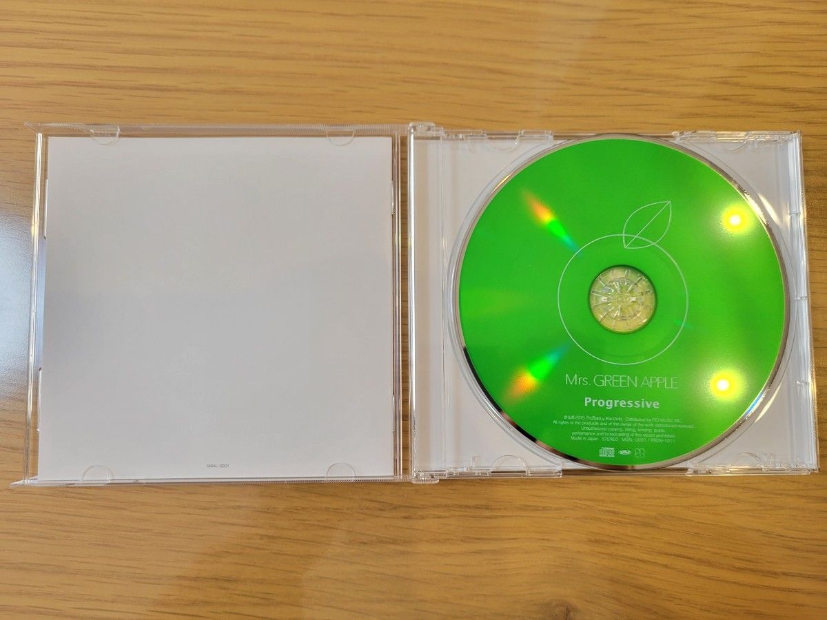 Mrs GREEN APPLE Progressive ミセスグリーンアップル プログレッシブ