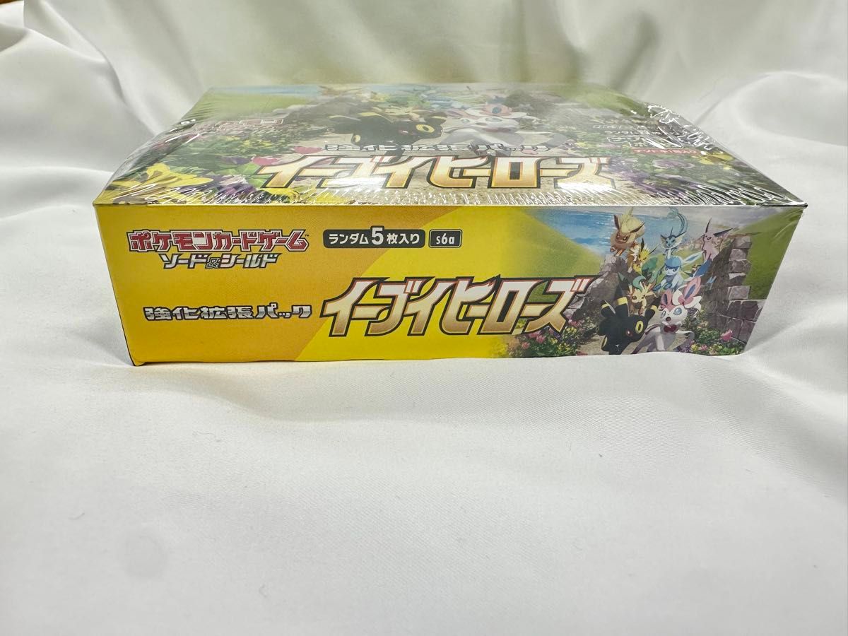 イーブイヒーローズ シュリンク付き未開封BOX ポケカ ポケモンカード