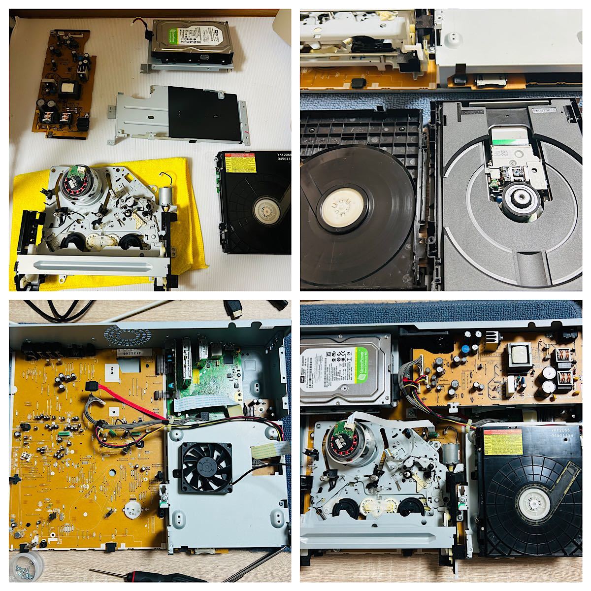 Panasonic DIGA DMR-BR670V Blu-ray複合VHS一体型レコーダー リモコン