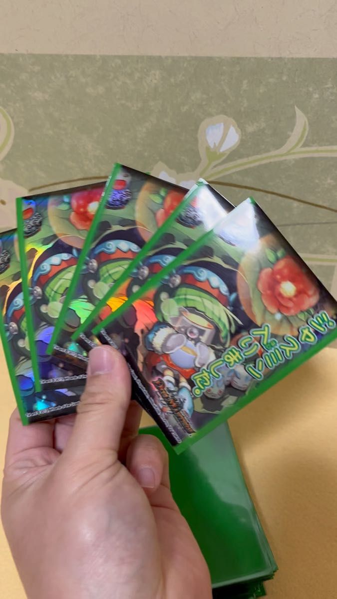 デュエル・マスターズ】公式スリーブ 「ジャスミン入りました 」40枚