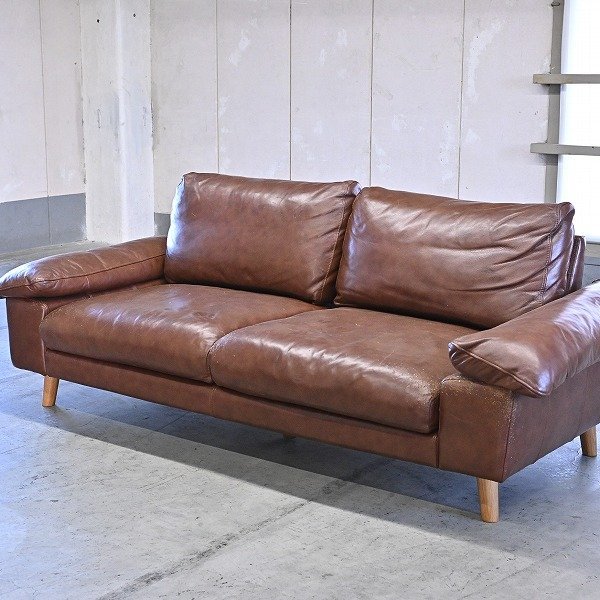 Yahoo!オークション - 廃盤品 unico 22万「SEINN/セイン」3人掛けソフ