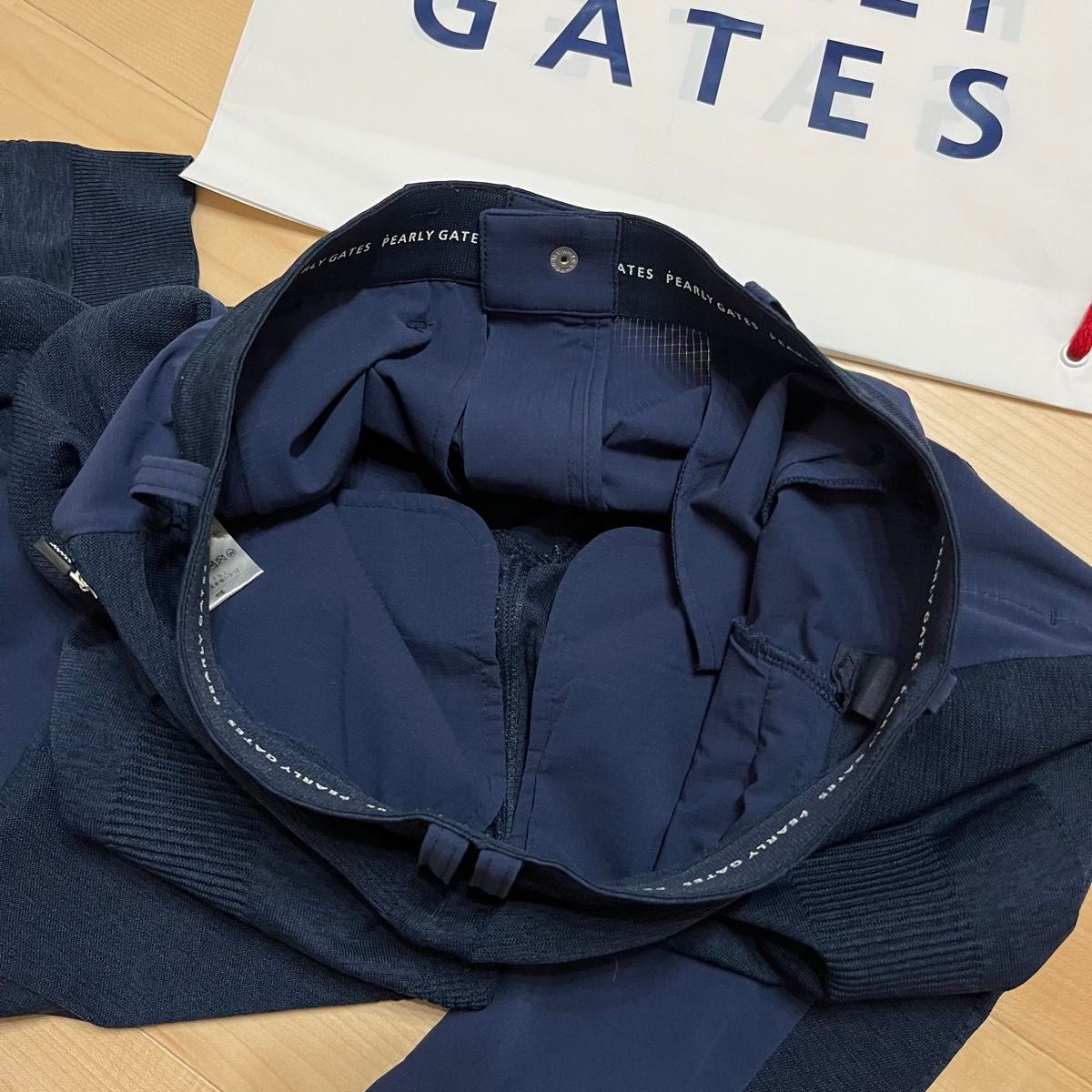 美品 パーリーゲイツ セットアップ ジャケット パンツ上下セット