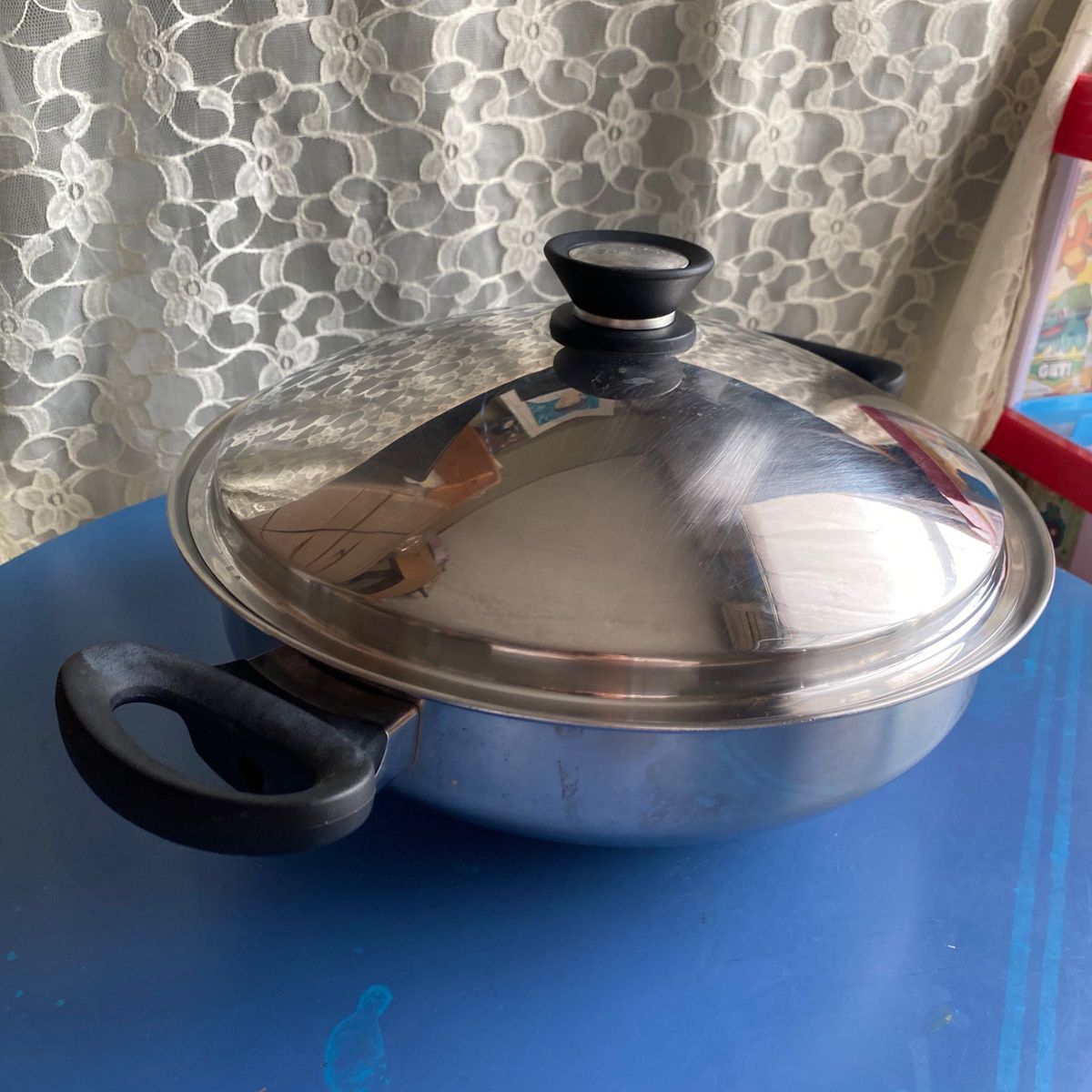 アムウェイクイーン卓上鍋無水鍋 IH対応大鍋 ドーム型アメリカ製