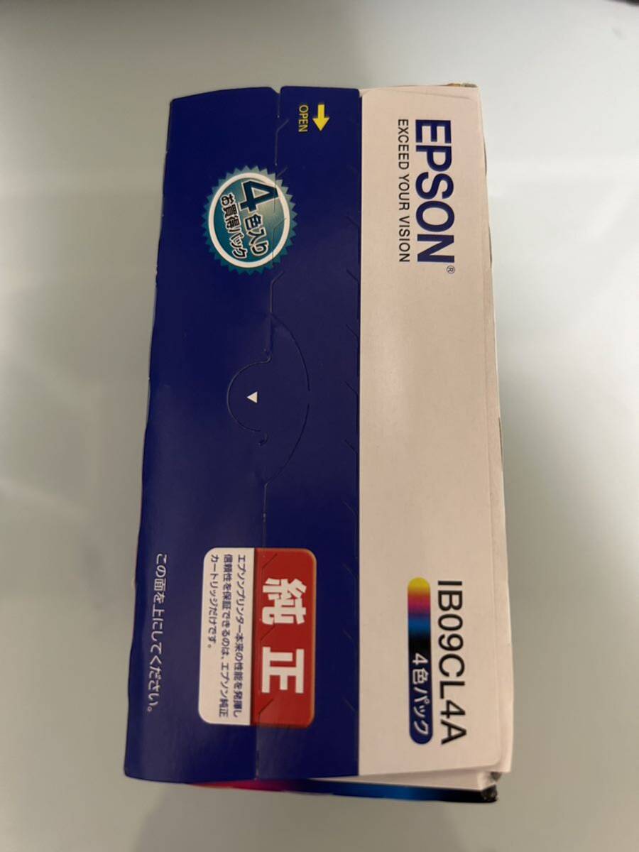 エプソン 純正 インクカートリッジ IB09CL4A 4色パック 標準インク