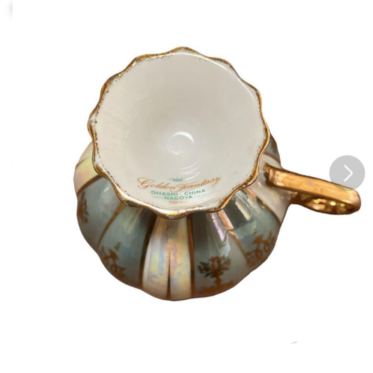 大橋陶器 OHASHI CHINA 1932年カップ＆ソーサー ゴールデン