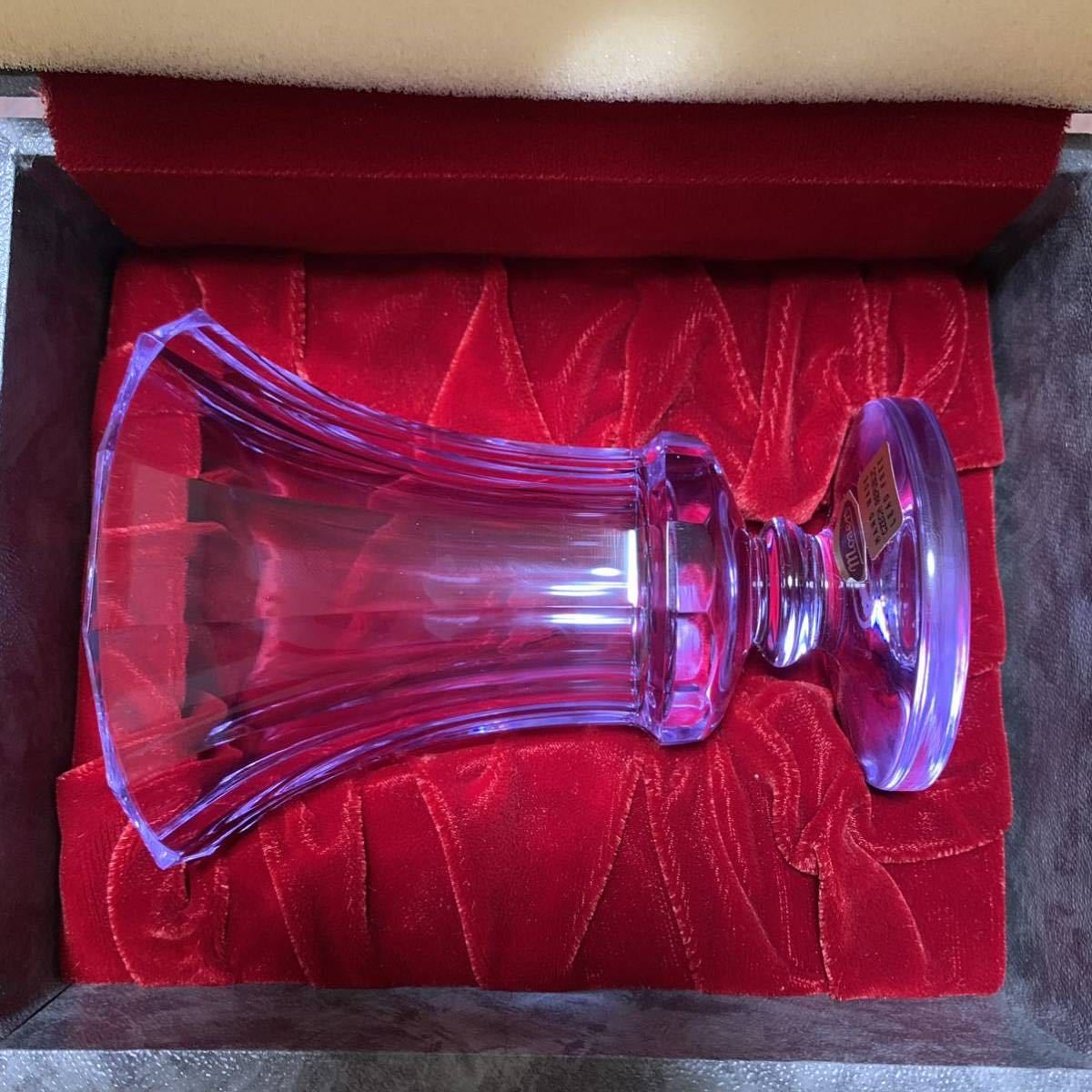 未使用 美品 モーゼル moser ALEX アレキサンドライト 花瓶 フラワー