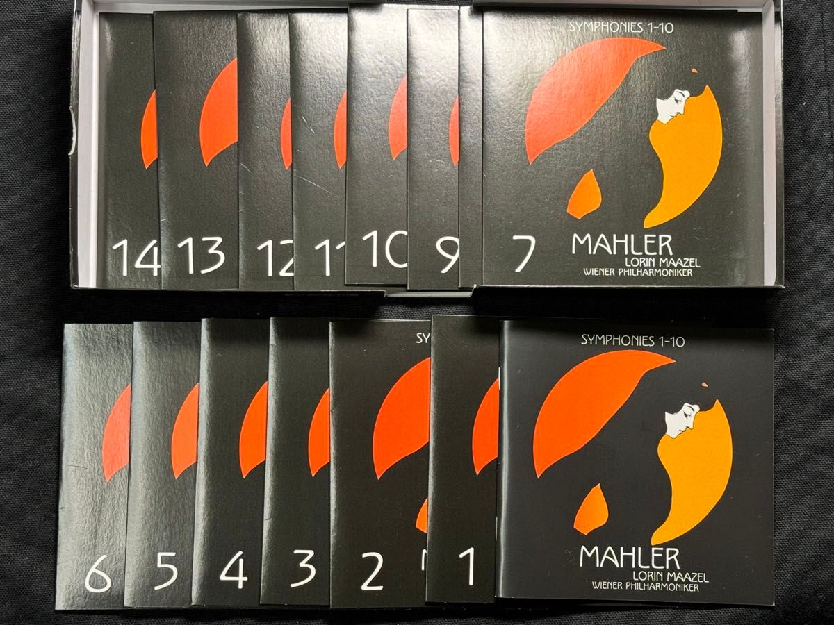 中古輸入盤 Mahler Symphonies 1-10 マゼール＆ウィーン・フィル