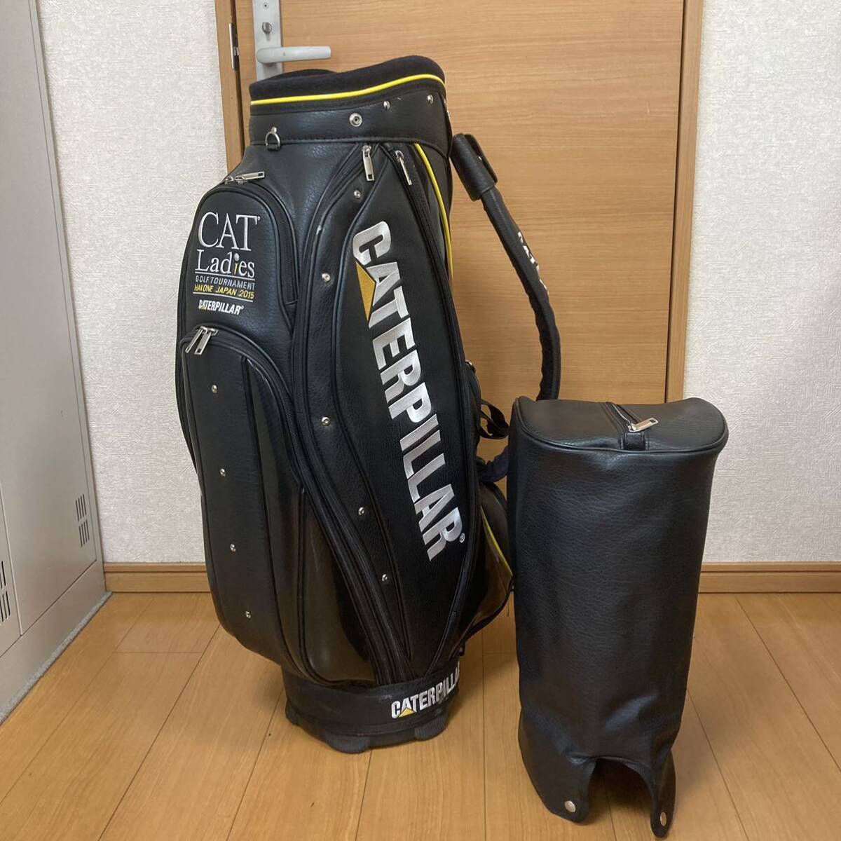 Yahoo!オークション - CAT Ladies 2015 記念 キャディバッグ 【CATERPI