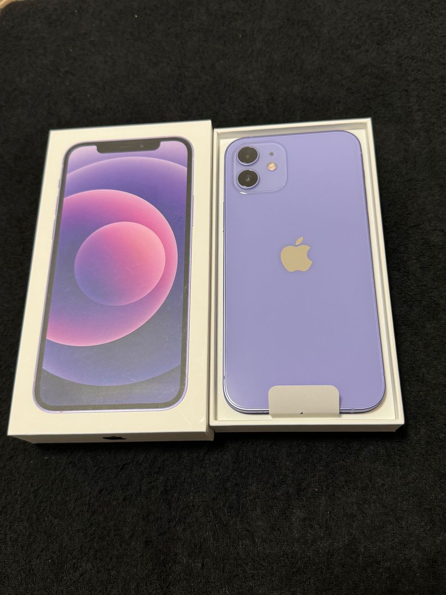 iPhone 12 64GB パープル 国内版simフリー 新品未使用品｜Yahoo!フリマ