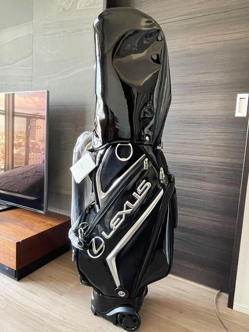 レクサス キャディバッグ キャスター付 新品 送料無料 LEXUS 正規品