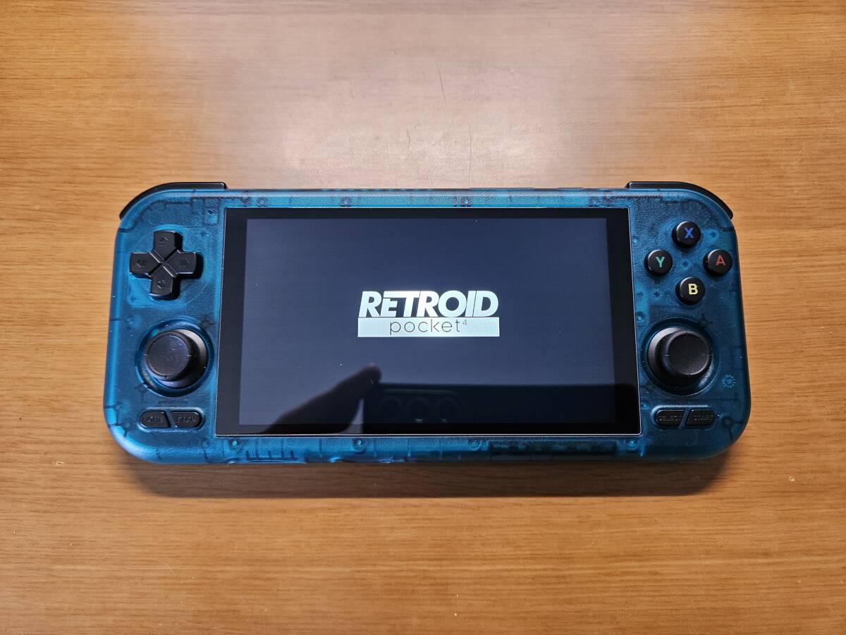 Yahoo!オークション - RETROID POCKET 4 Pro [Ice Blue] ケース グリッ