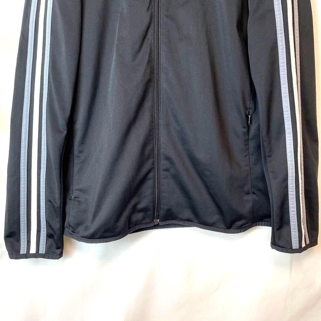 希少XL/adidas アディダス トラックジャケット ジャージ ハイネック 黒