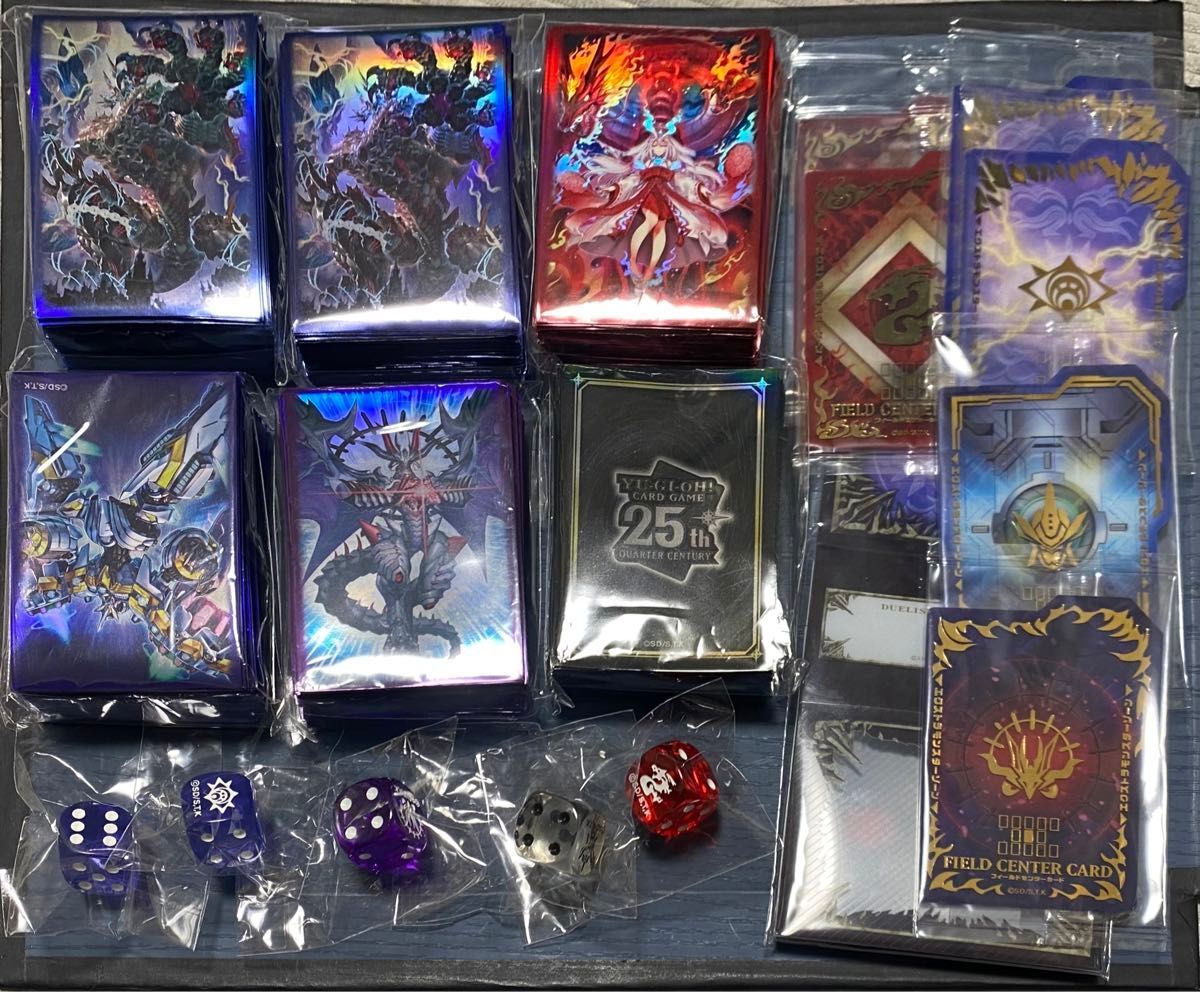遊戯王 サプライ スリーブ サイコロ 新品未開封＋開封済セット｜Yahoo