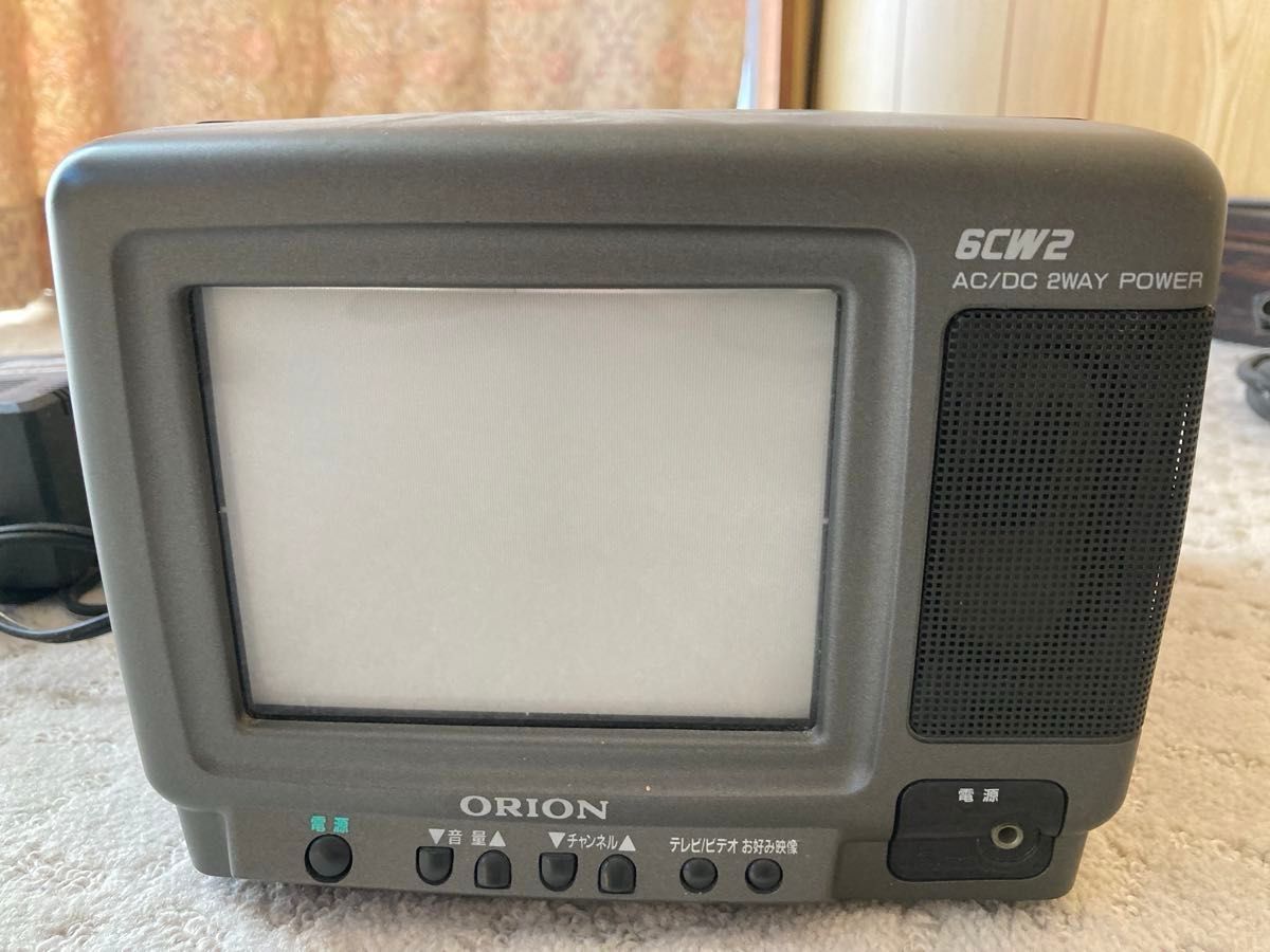 ORION 10型 ブラウン管テレビ VT-10W1R 再生確認済み レトロ ORION 10