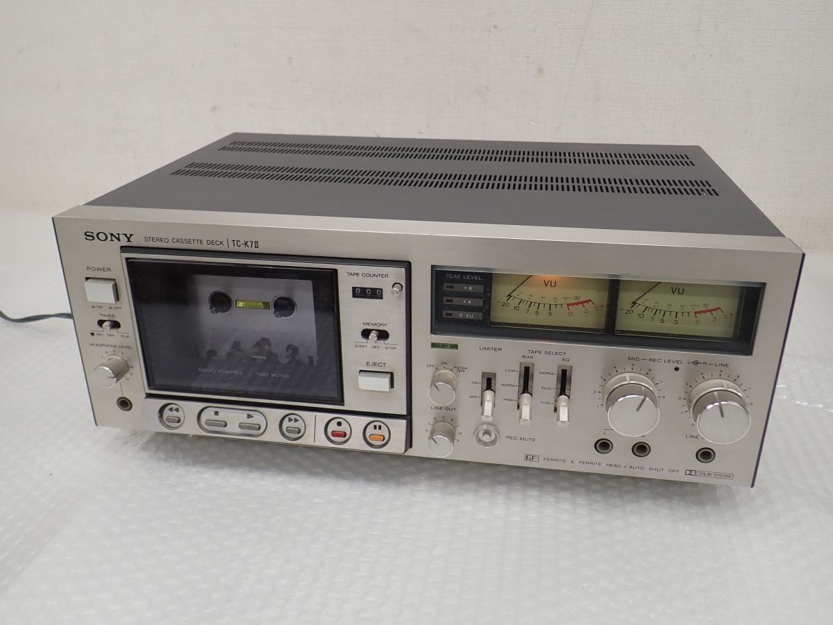 Yahoo!オークション - D985-120 SONY TC-K7Ⅱ（TC-K72）カセットテープ
