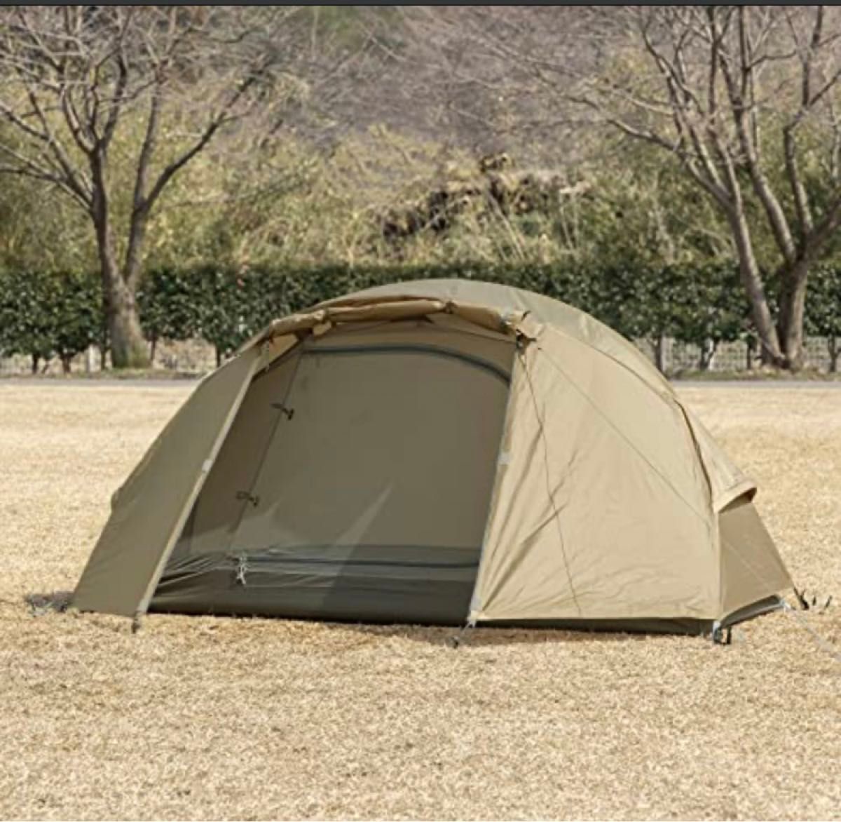 ソロドーム ブラウンカラー 限定品 レア BDK-08BR BUNDOK ソロ テント