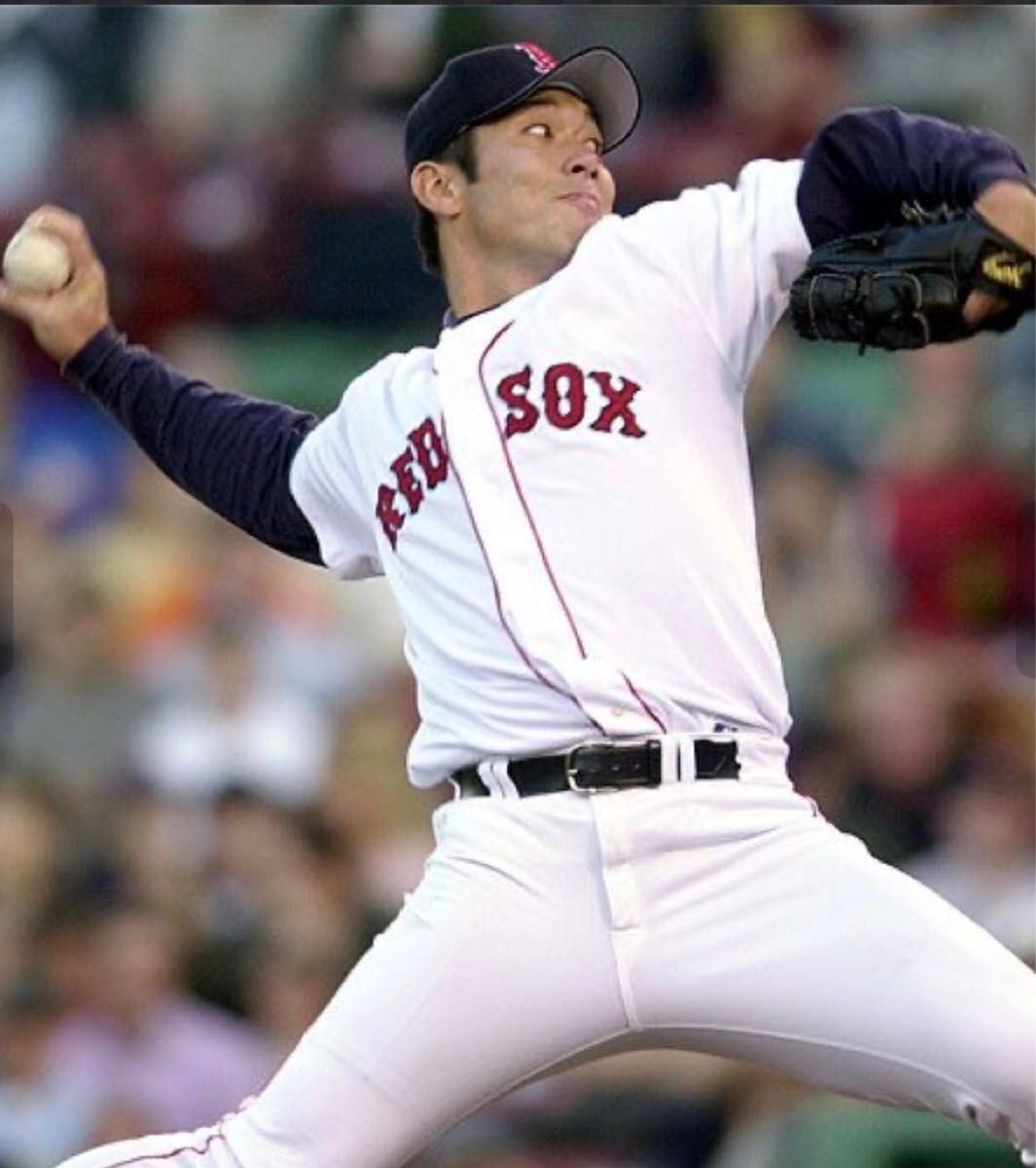 MLB レッドソックス 野茂英雄 ユニフォーム Russell製 サイズ48 MLB