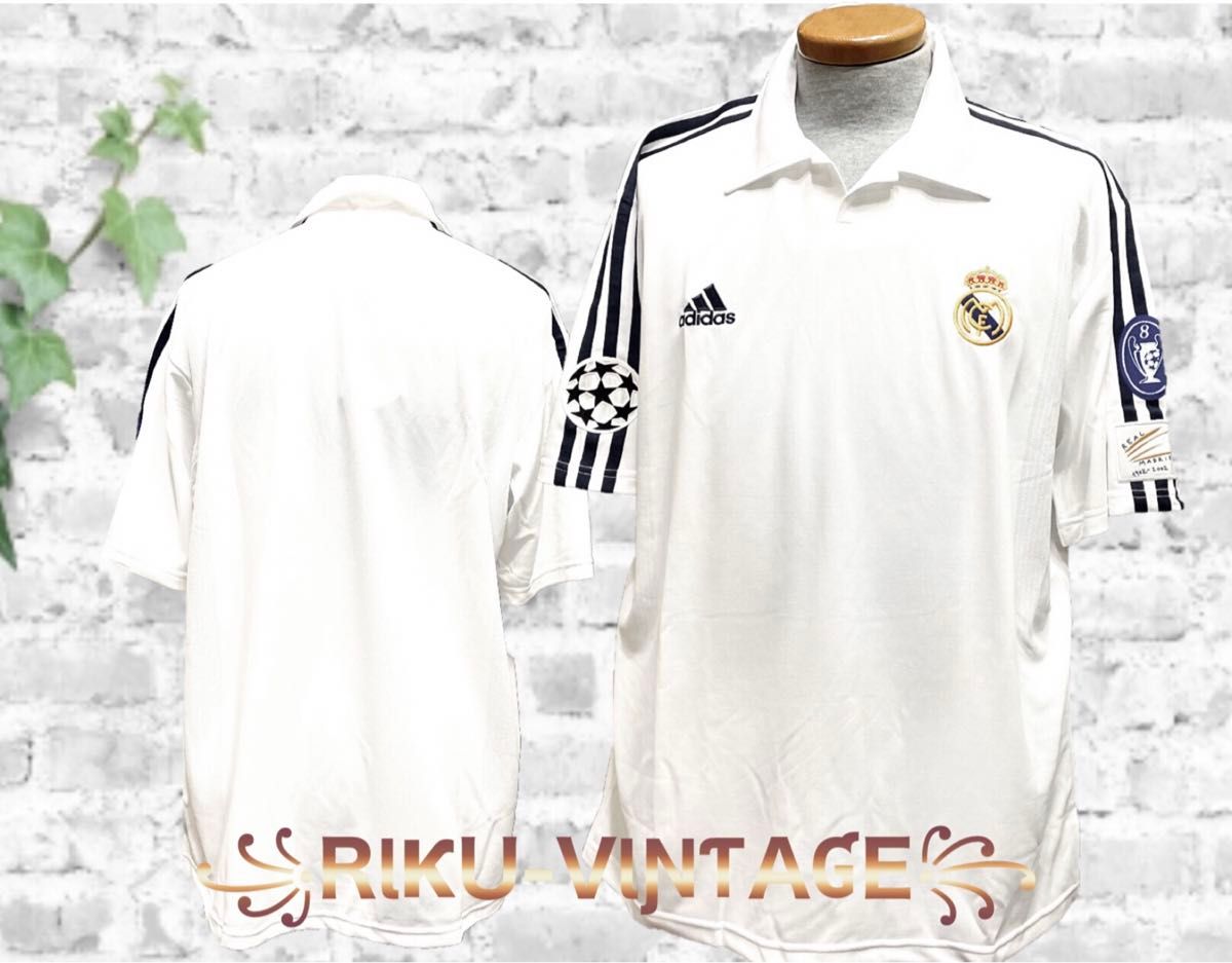 2001-2002(2002) レアル・マドリード 100周年 ホーム ユニフォーム CL
