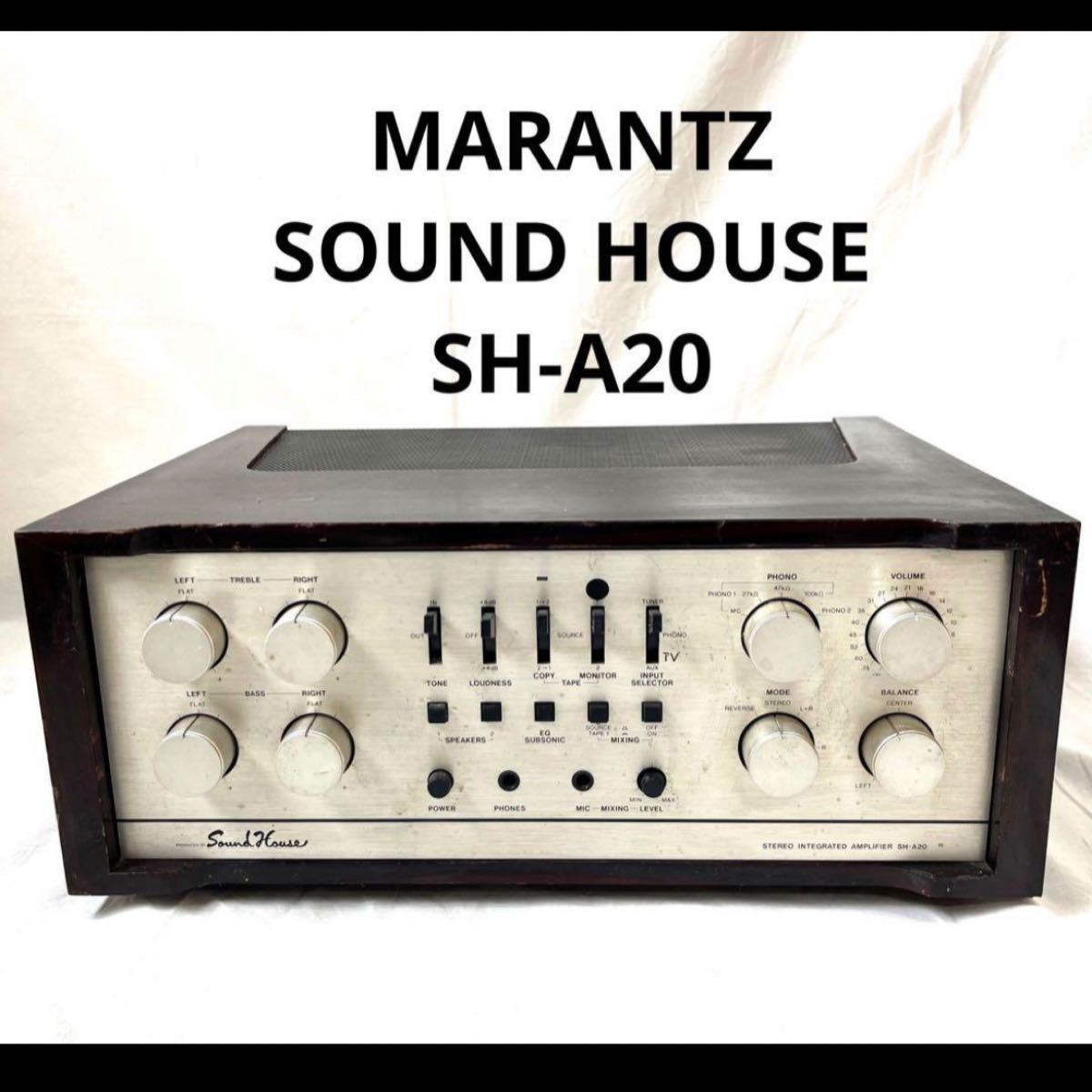 SOUND HOUSE MARANTZ マランツ SH-A20 プリメインアンプ オーディオ