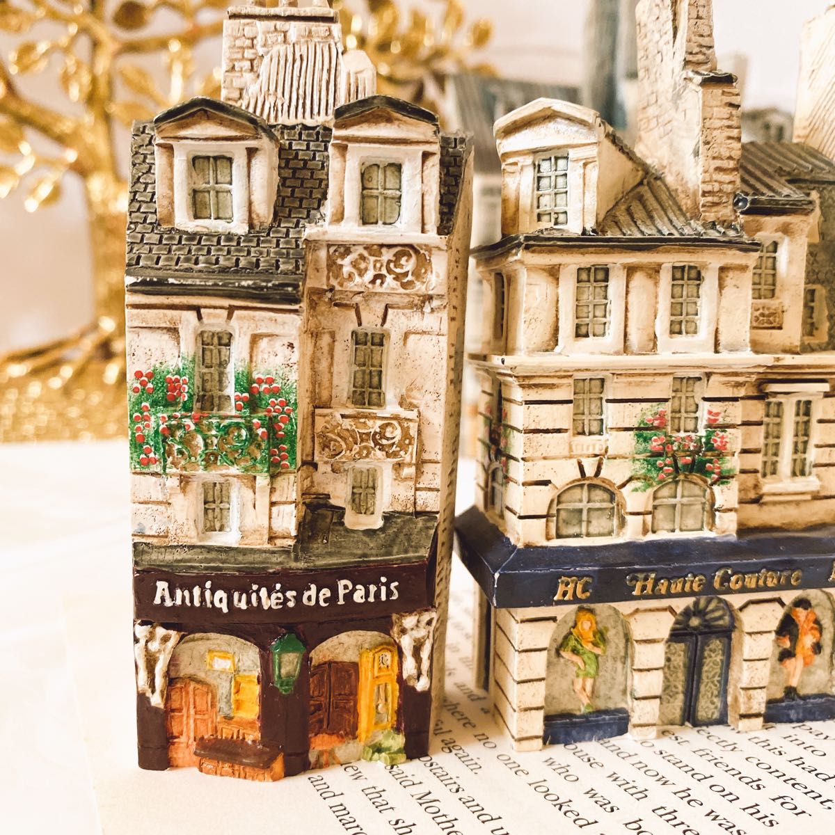 gault house ミニチュア置物 陶芸 フランス 街並み J Carlton