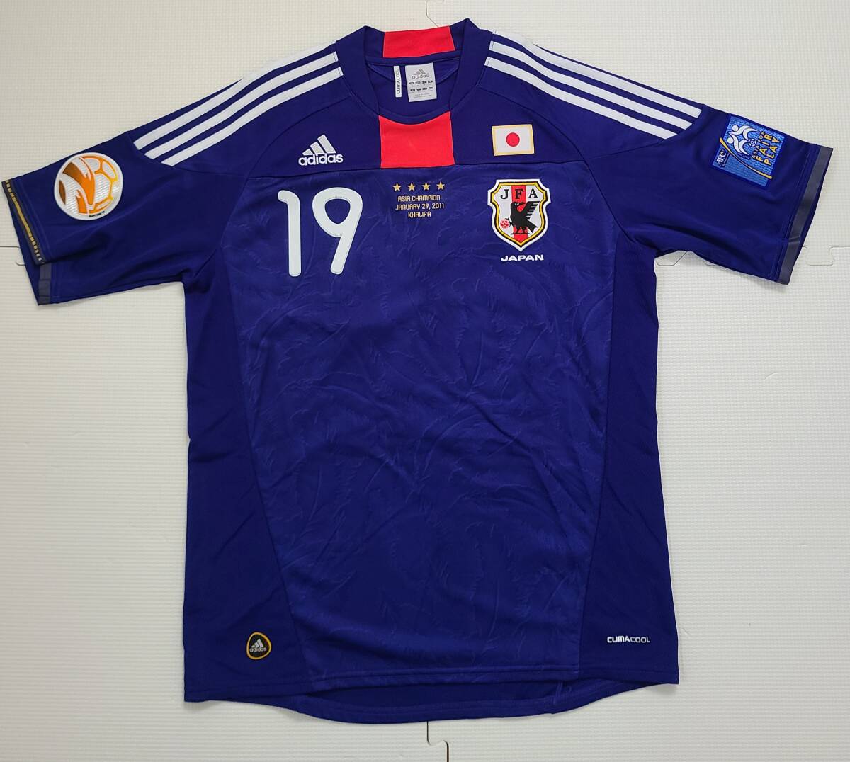 Yahoo!オークション - サッカー日本代表 ユニフォーム 背番号19（李忠