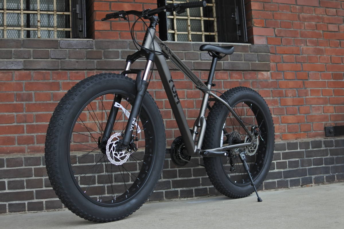 Yahoo!オークション - 新車26×4.0インチファットバイク Fサスペンショ